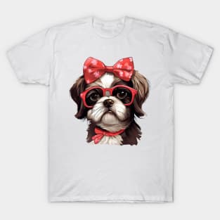 Fancy Shih Tzu Dog T-Shirt